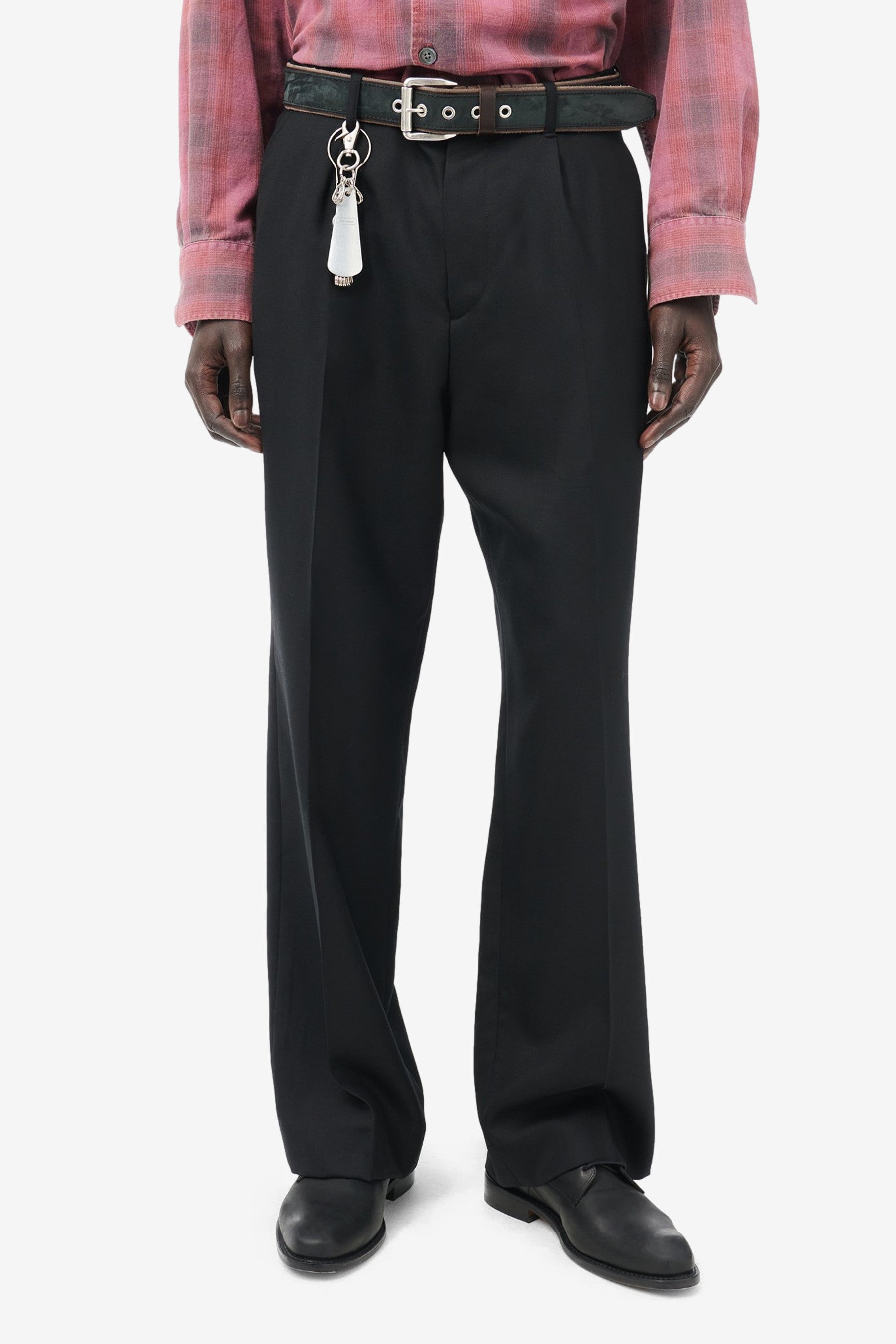 Our legacy Borrowed Chino ストライプ　48新品未使用 Our Legacy Borrowed Chino Black Chalk Stripe