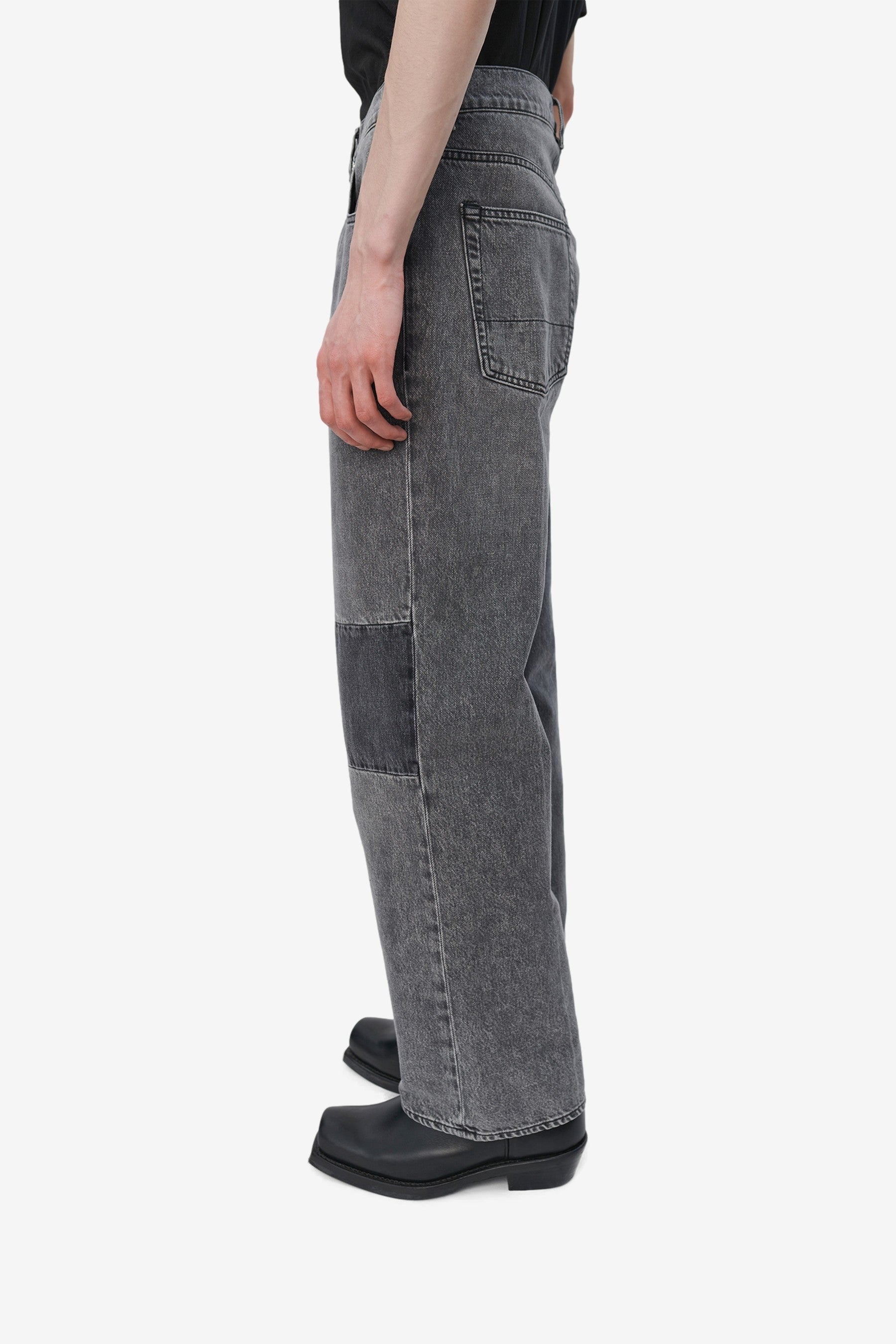 Extended Third Cut Black And Grey in Black And Grey - Our Legacy