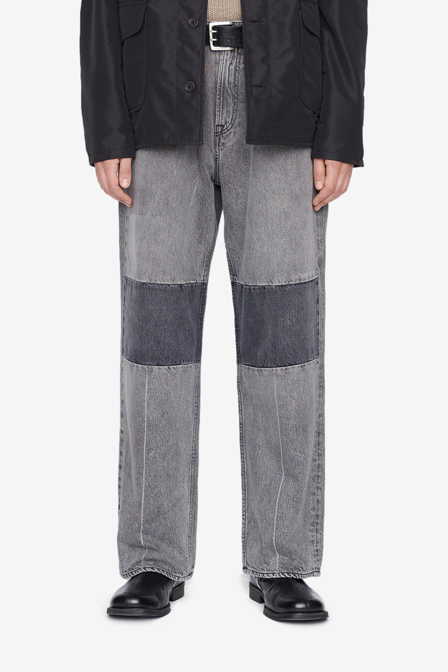 Extended Third Cut Black And Grey in Black And Grey - Our Legacy