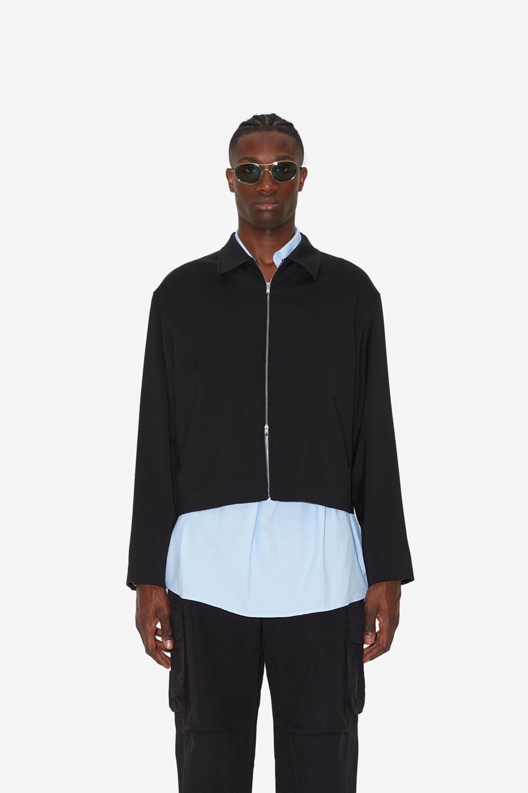 【正規品】OUR LEGACY MINI JACKET 46 BLACK OUR LEGACY - 【再販売通知受付可能】Mini jacket | ACRMTSM