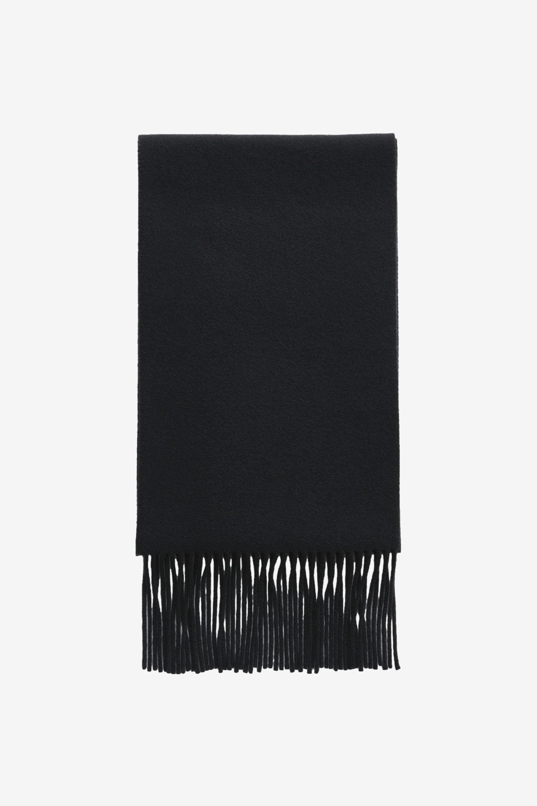 Estate Scarf in Black Double Wool - Our Legacy | Afura Store