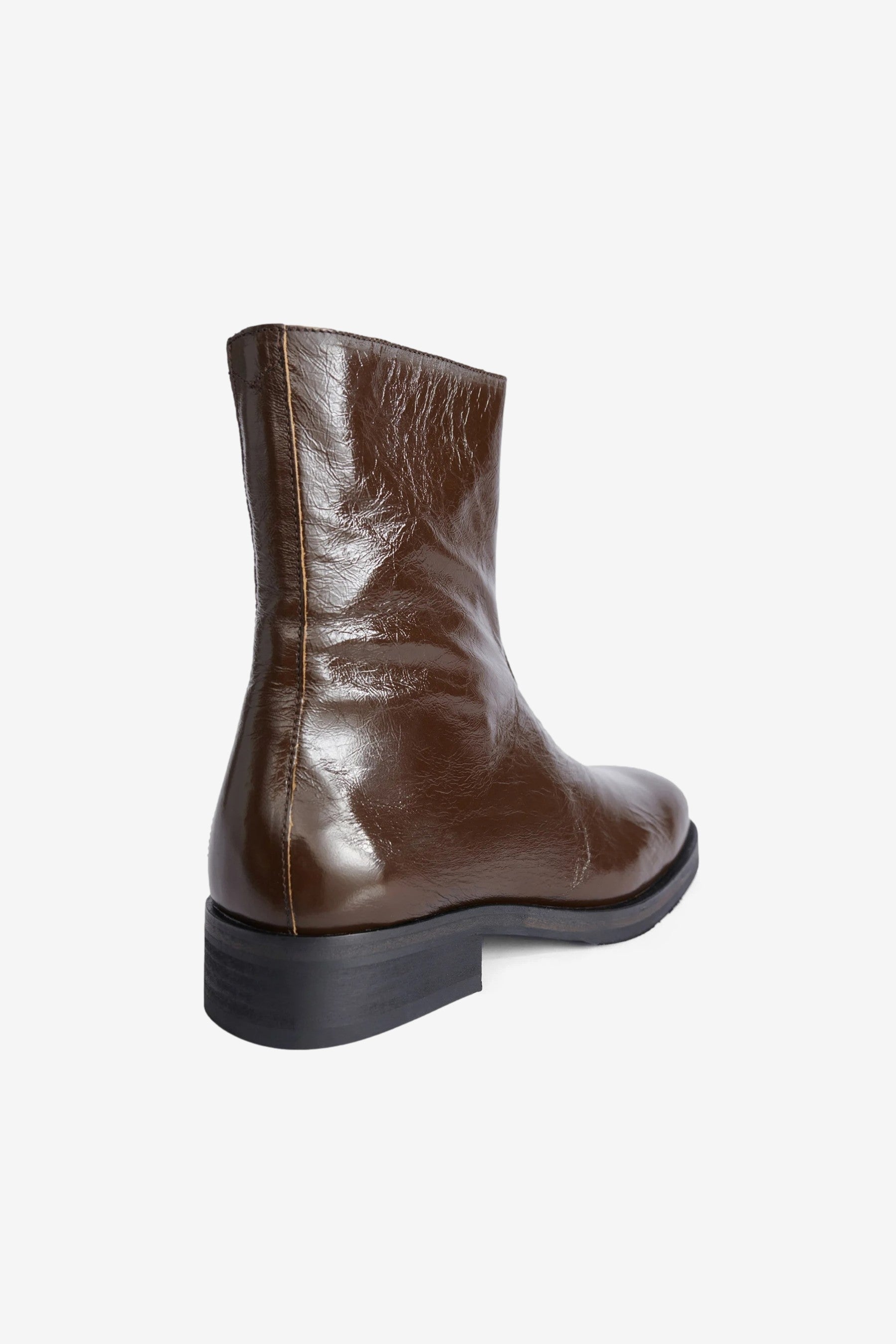 Camion Boot in Olive Leather - Our Legacy | Afura Store