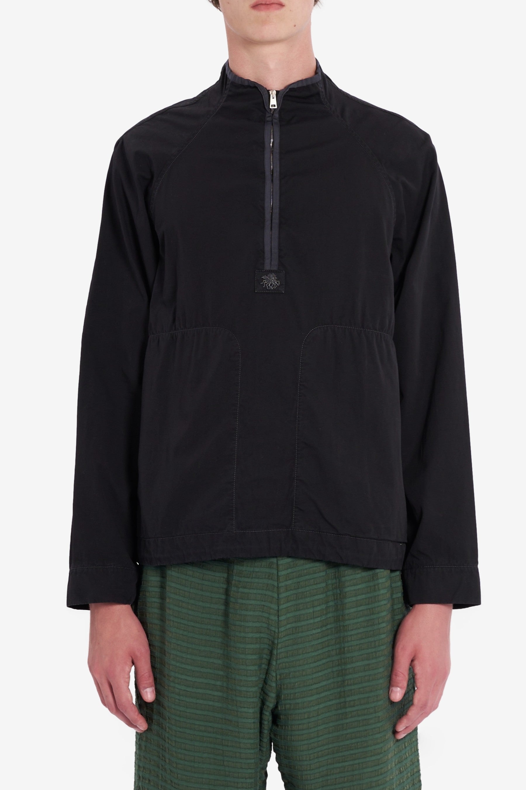RANRA technical jacket M 未使用品 Ganga Soft Cotton Track Top in Black - Ranra | Afura Store