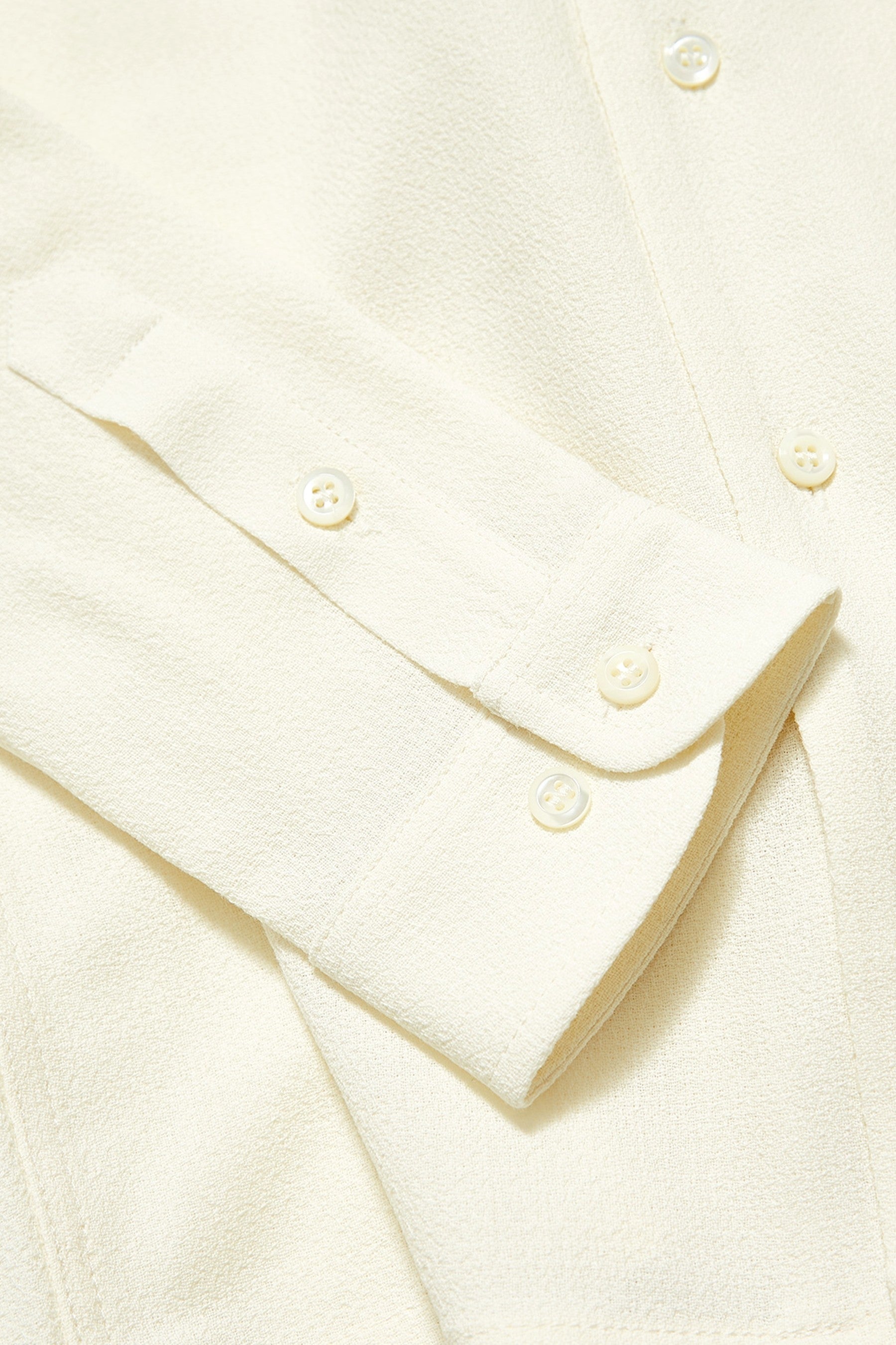 Hampus Shirt in Off White - Séfr Séfr | Afura Store