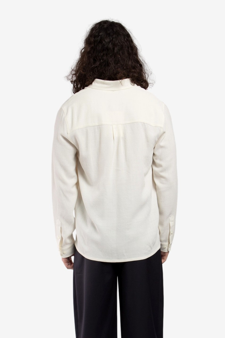 【Séfr 】Hampus Shirt オフホワイト　 セファー Hampus Shirt in Off White - Séfr Séfr | Afura Store