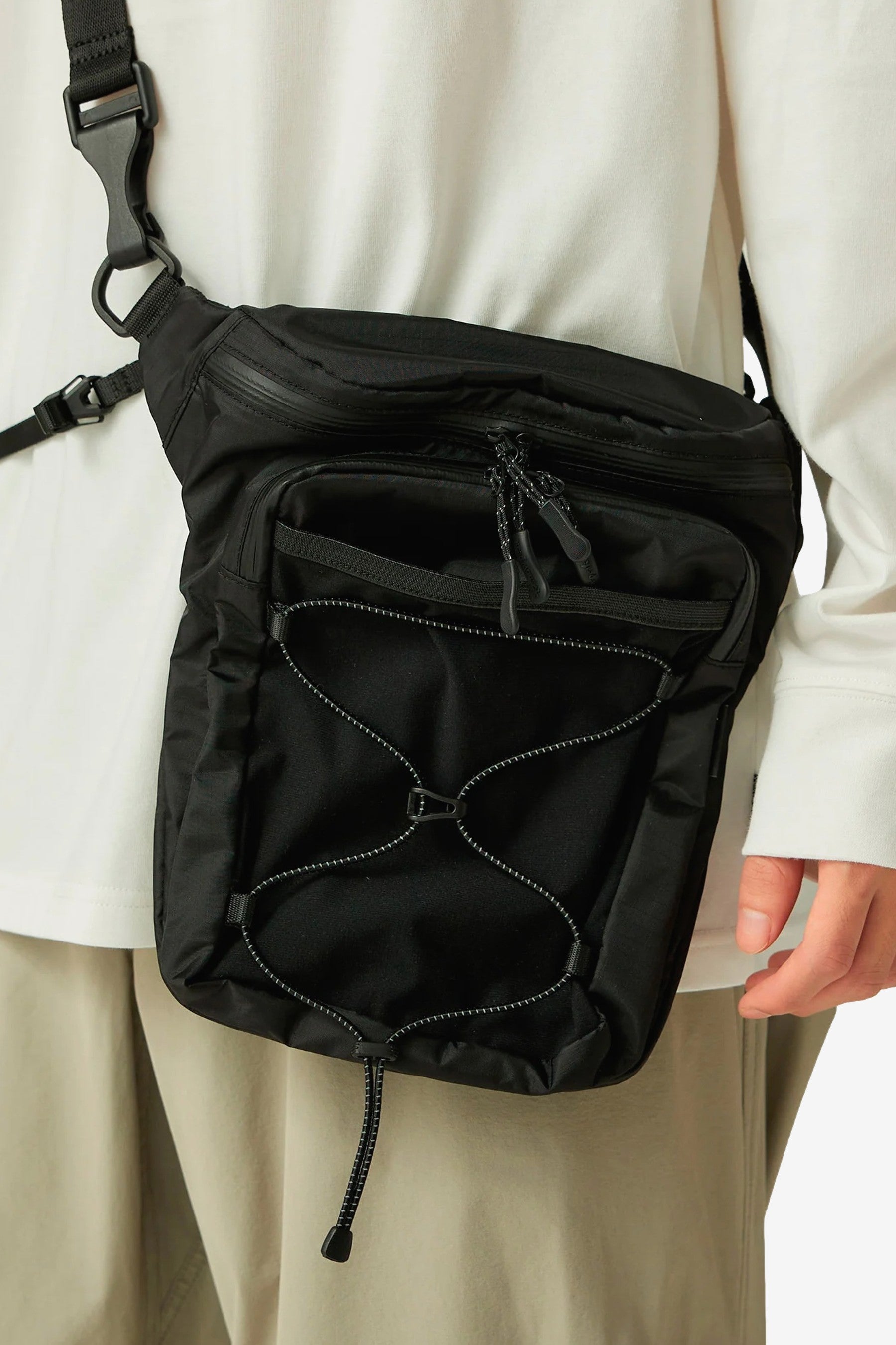 ALK Shoulder Bag in Black - Snow Peak | Afura Store