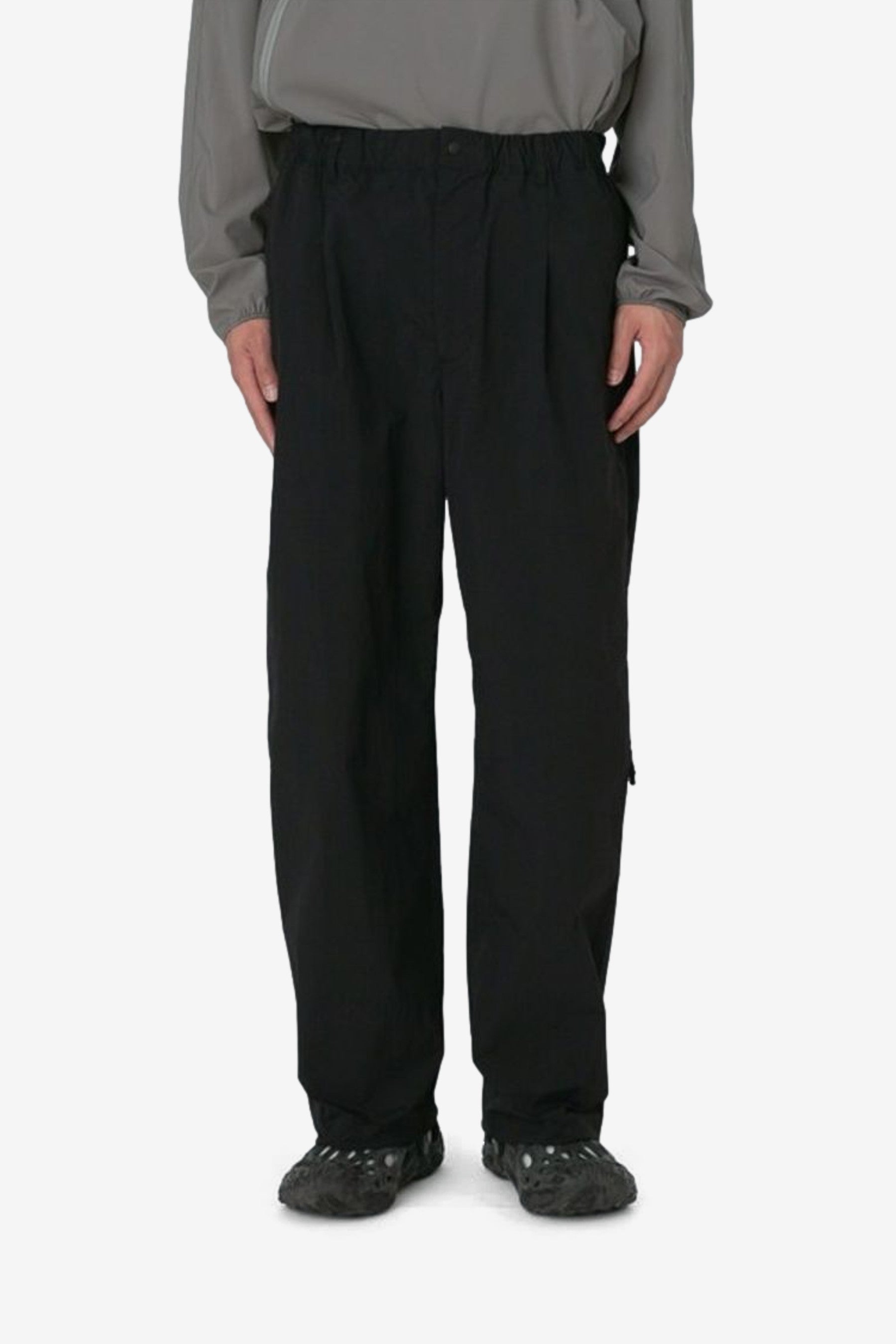 Nylon Tussah Utility Storage Pants in Black - Snow Peak