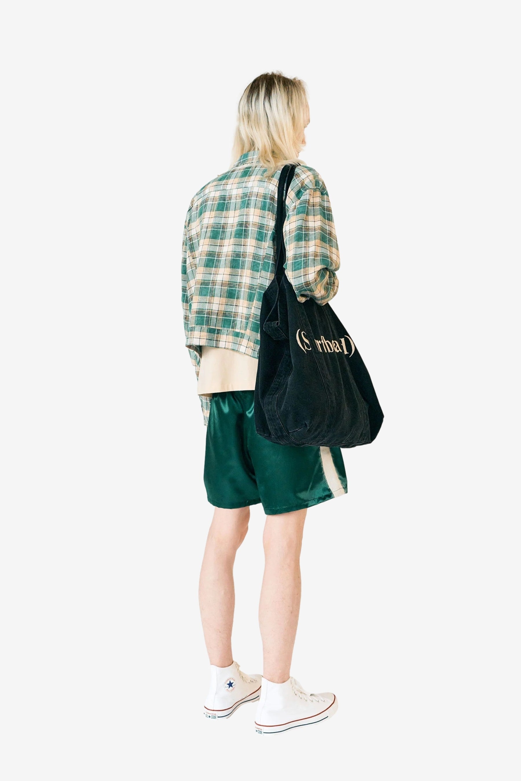 Terrence in Green Check - Stockholm Surfboard Club | Afura Store