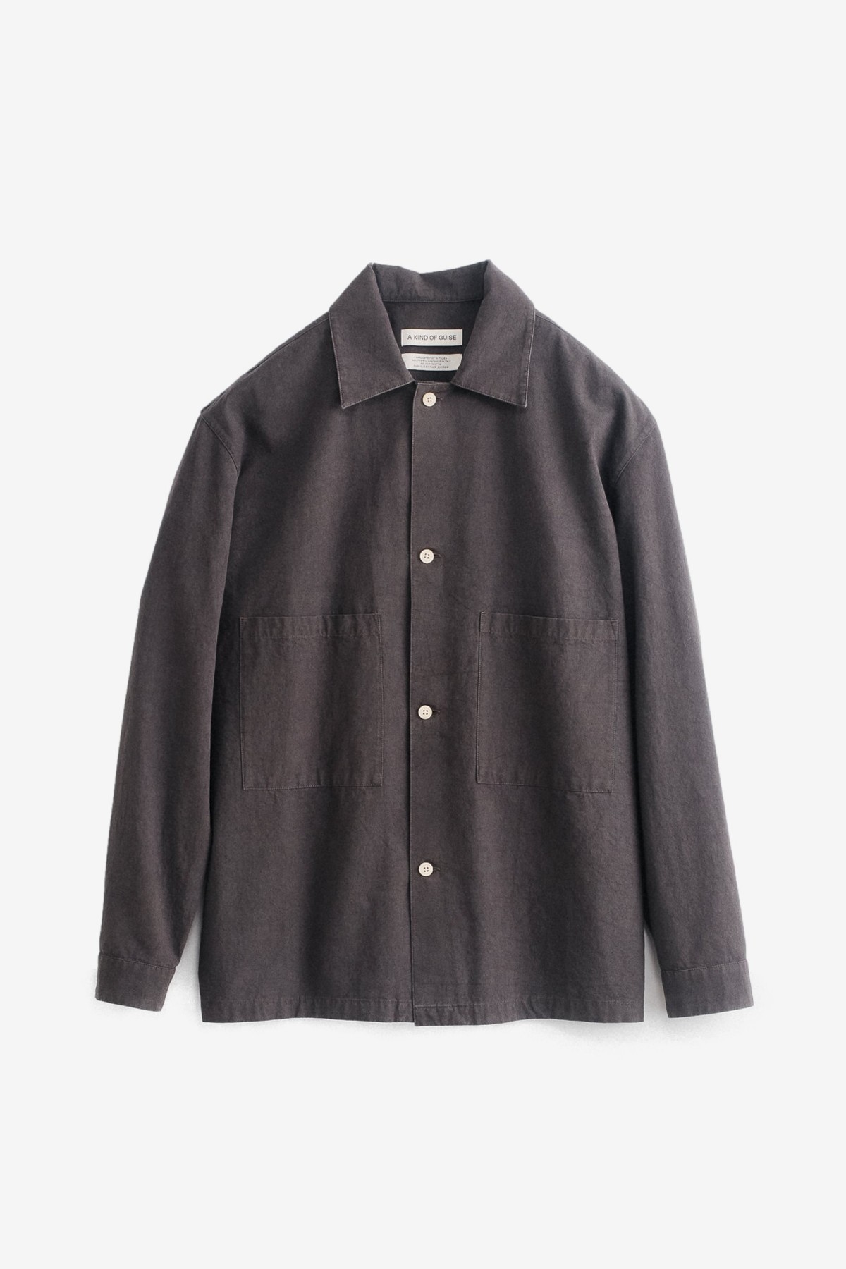 A Kind of Guise Sayan Shirt Jacket in Sunny Dry Brown