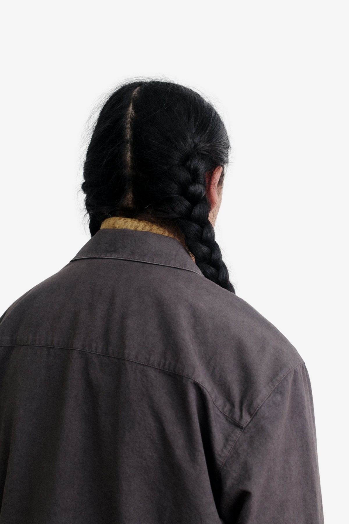 A Kind of Guise Sayan Shirt Jacket in Sunny Dry Brown