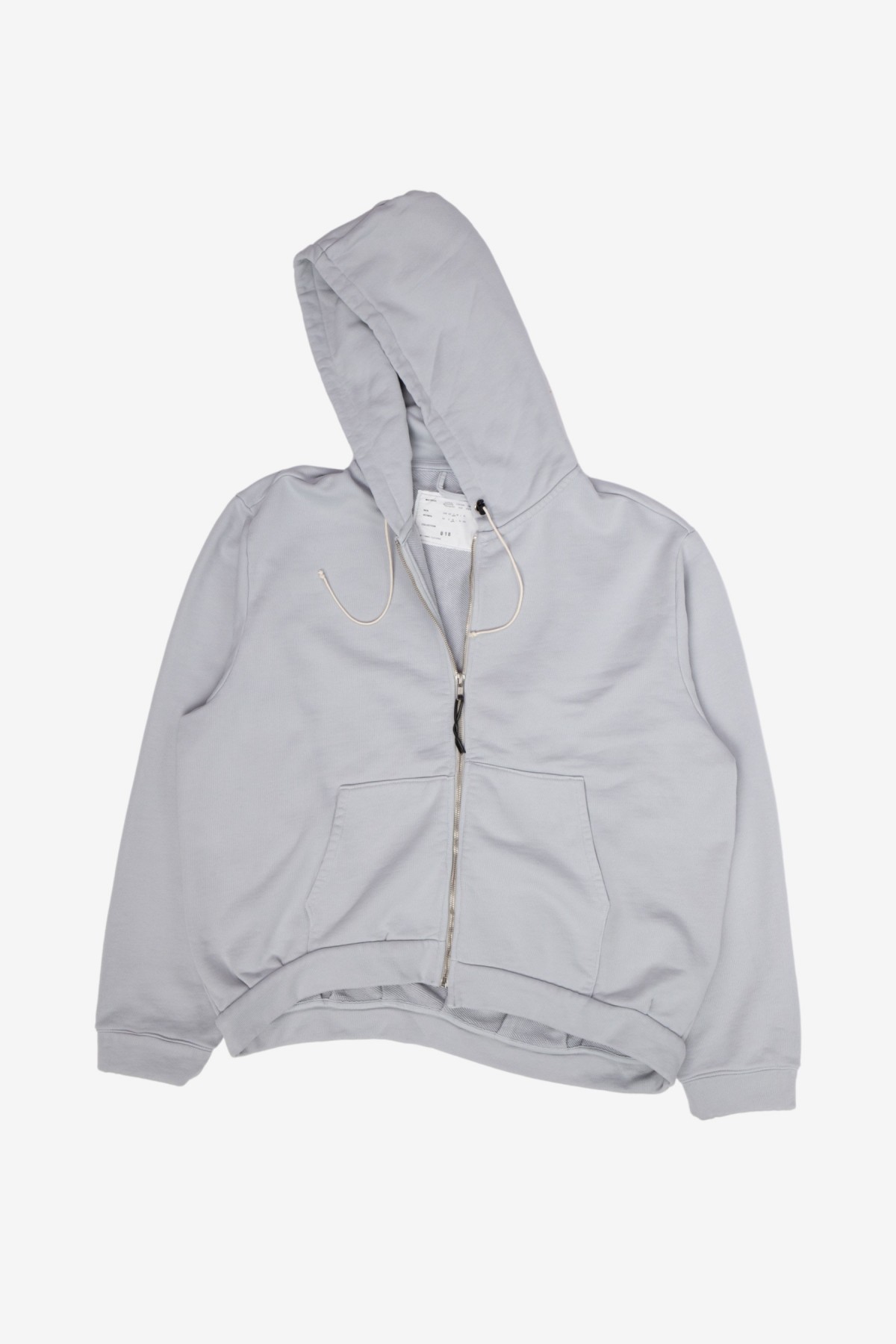 Camiel Fortgens Zip Hoodie in Grey