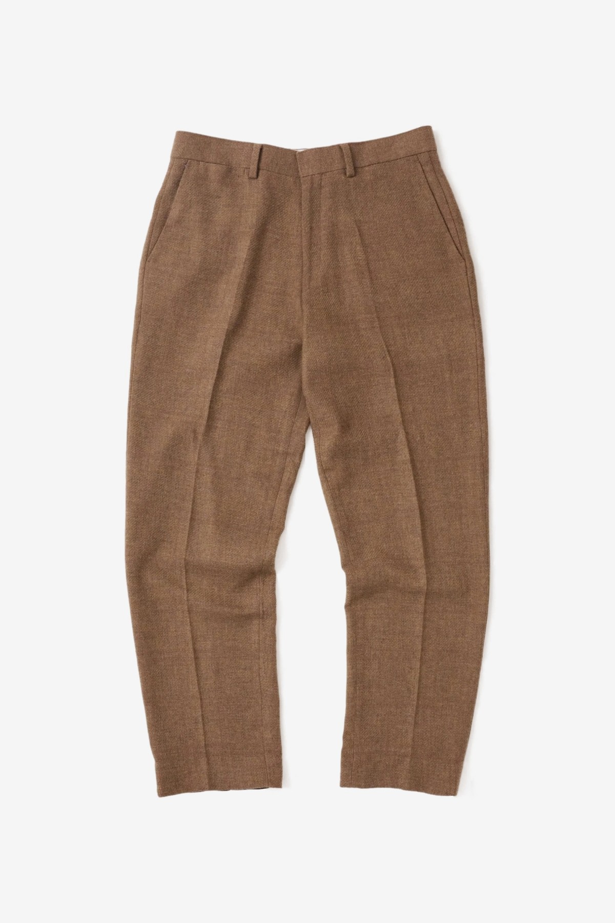 Carter Young Flat Front Trouser in Mocha
