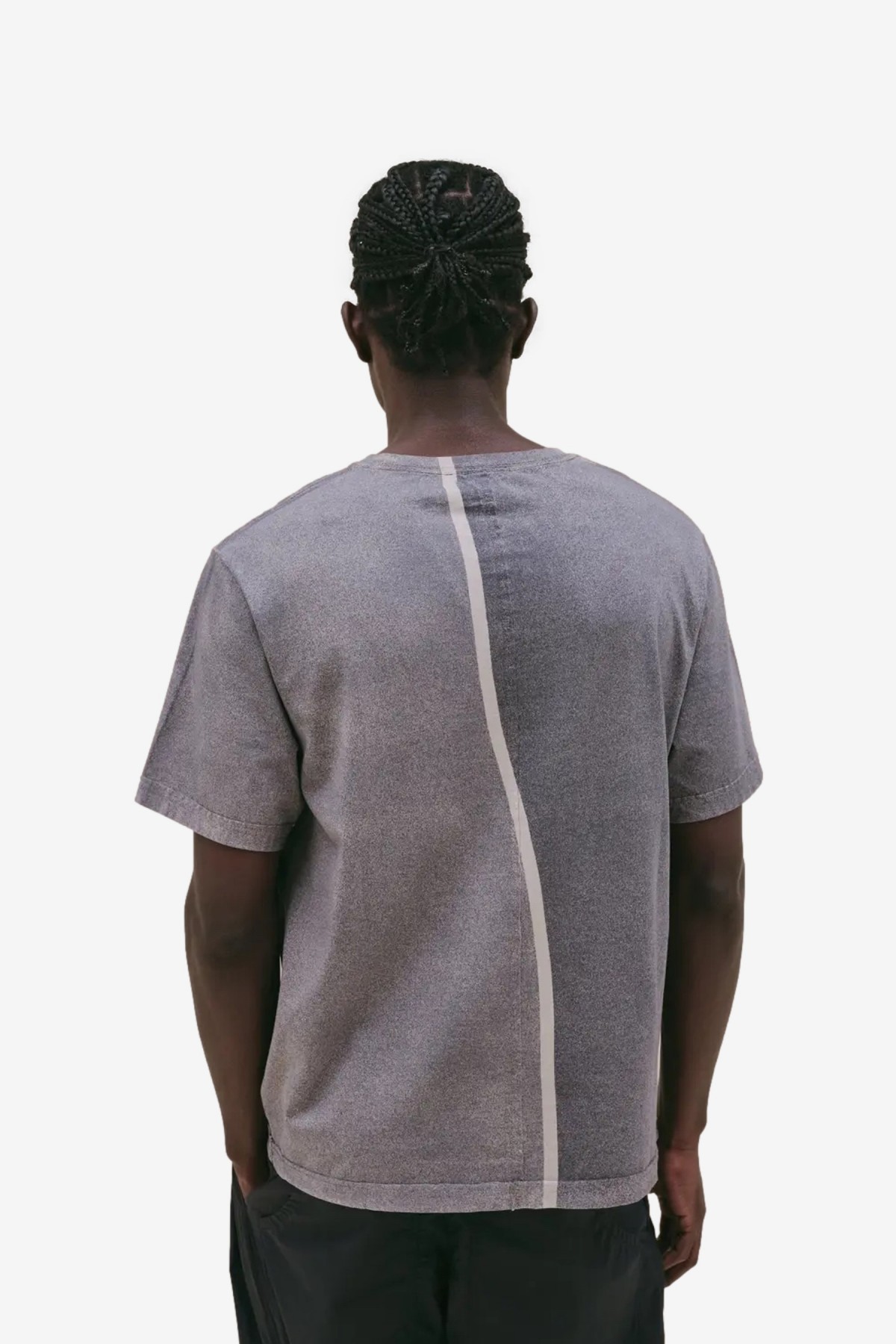Eckhaus Latta Lapped Tee in Smog