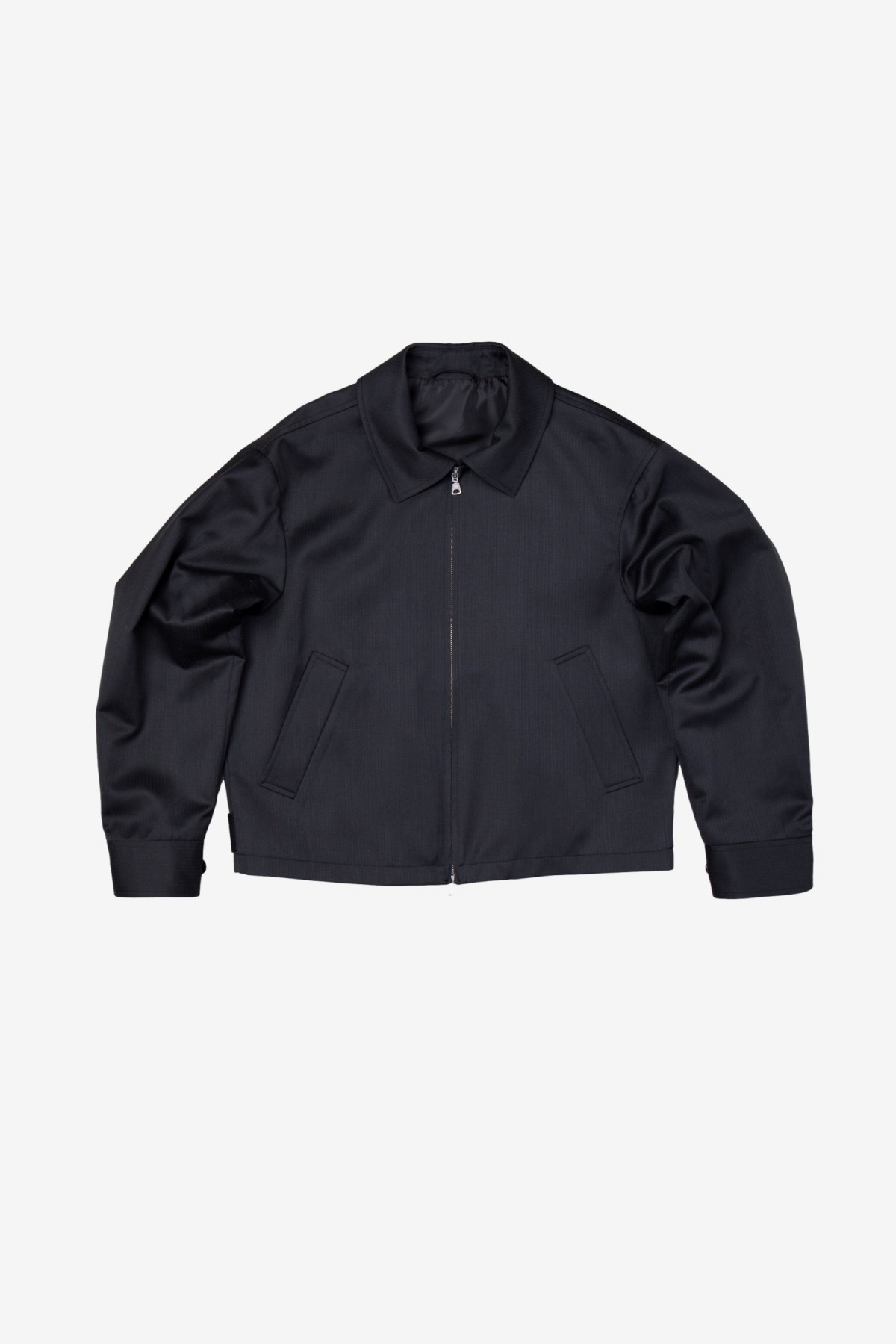 mfpen Mail Jacket in Black Vintage Stripe