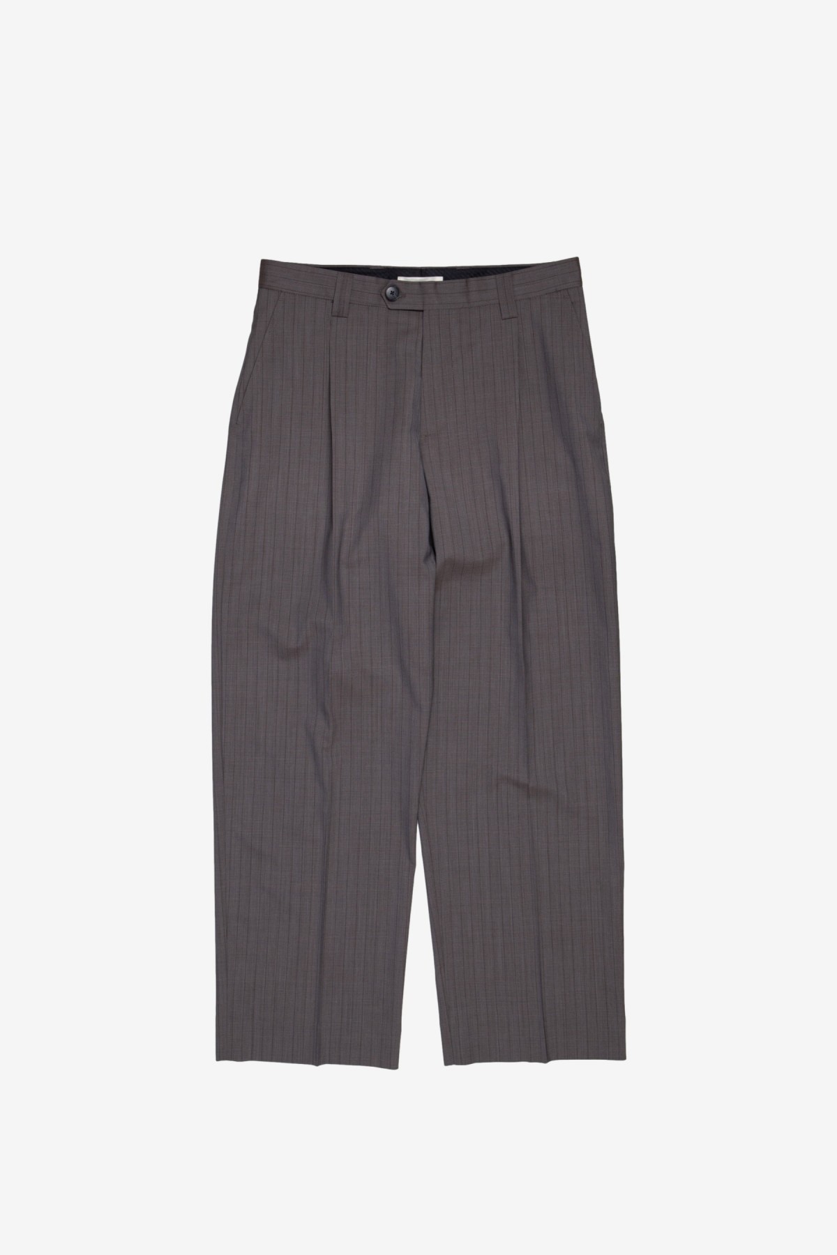 mfpen Service Trousers in Taupe Vintage Stripe