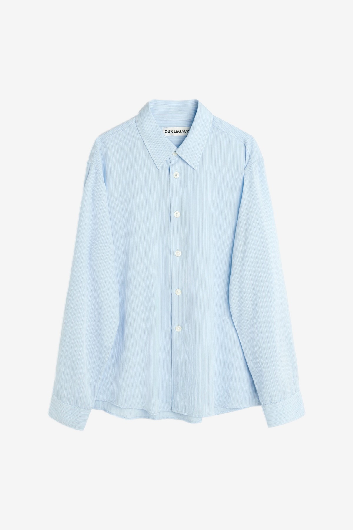 Our Legacy Beyond Shirt in Suave Stripe Holiday Viscose