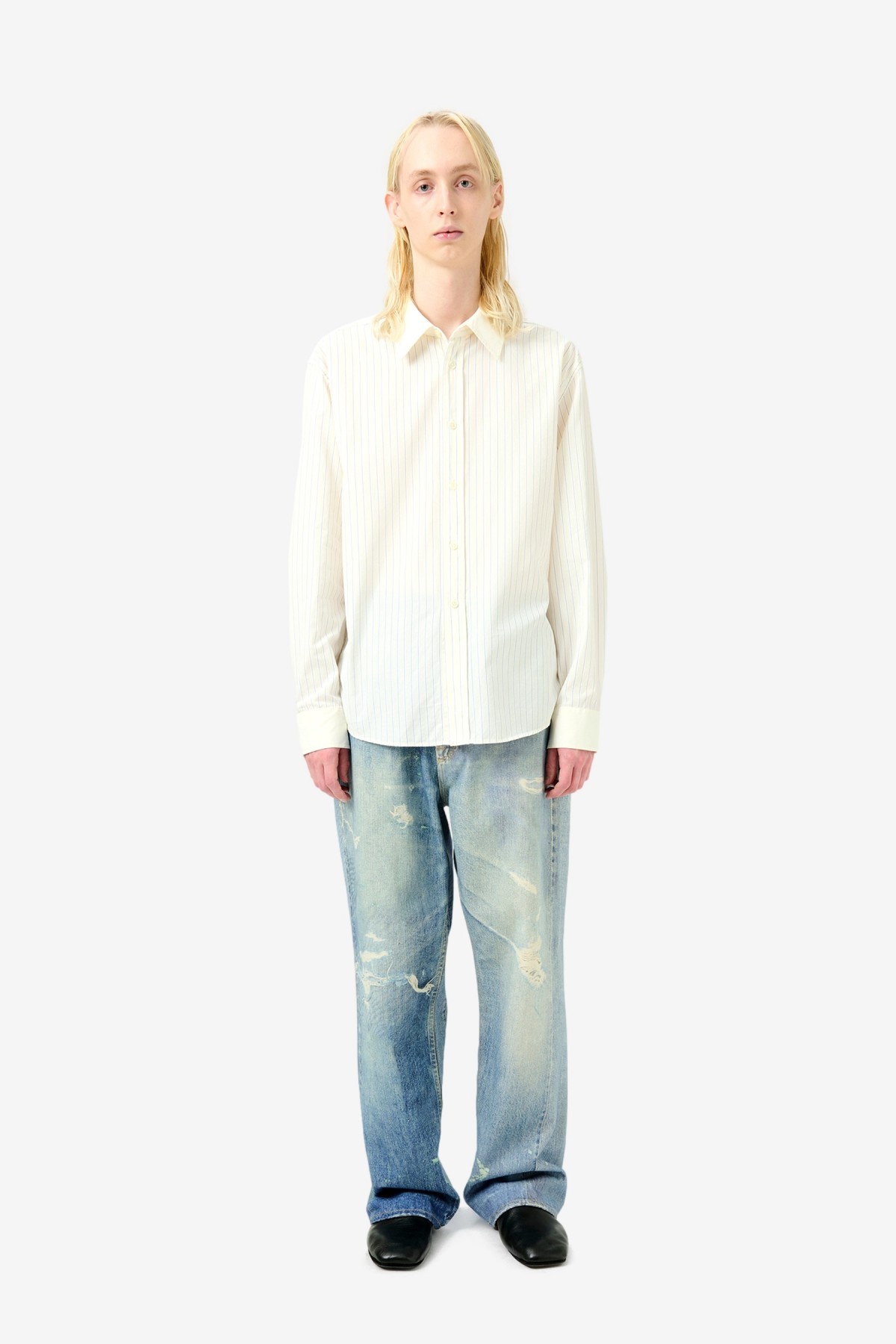Our Legacy Beyond Shirt in Monaco Stripe