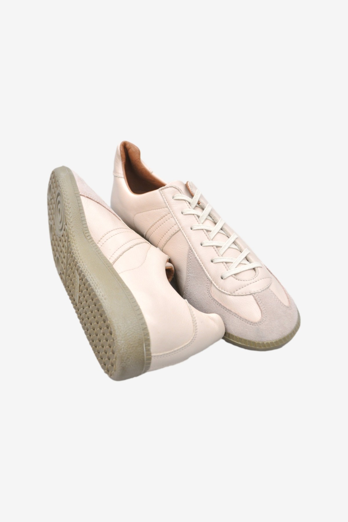 Reproduction of Found German Military Trainer in Nude
