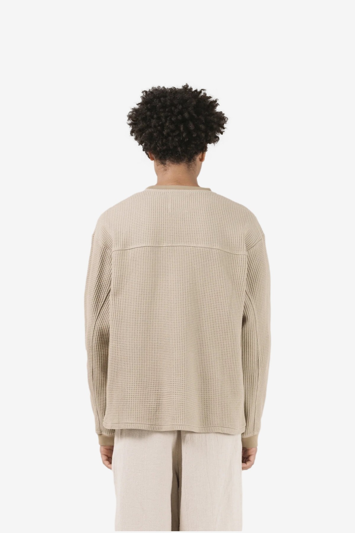 Satta Panel Longsleeve in Topo