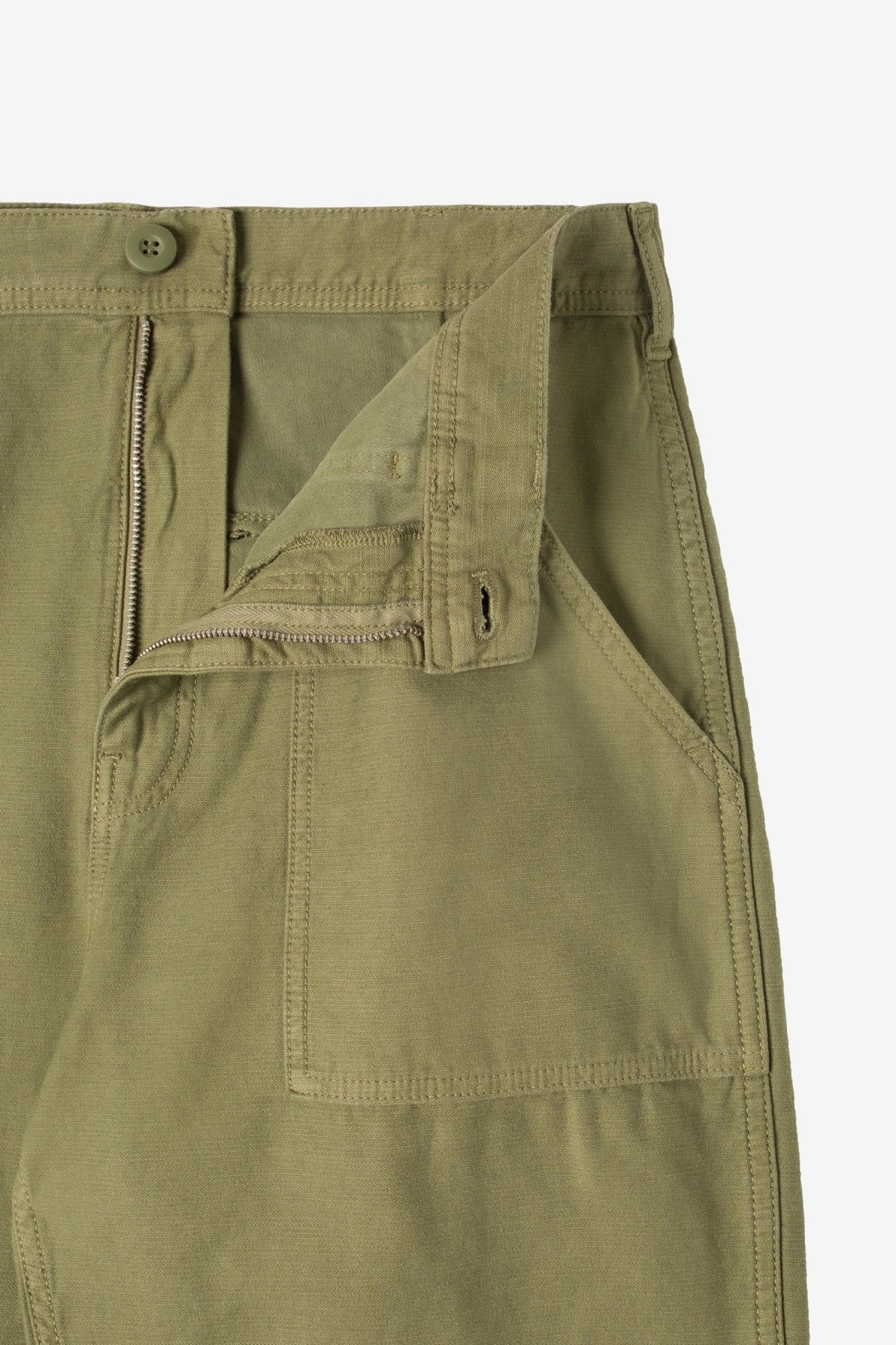 Stan Ray Fat Pant in Olive Sateen