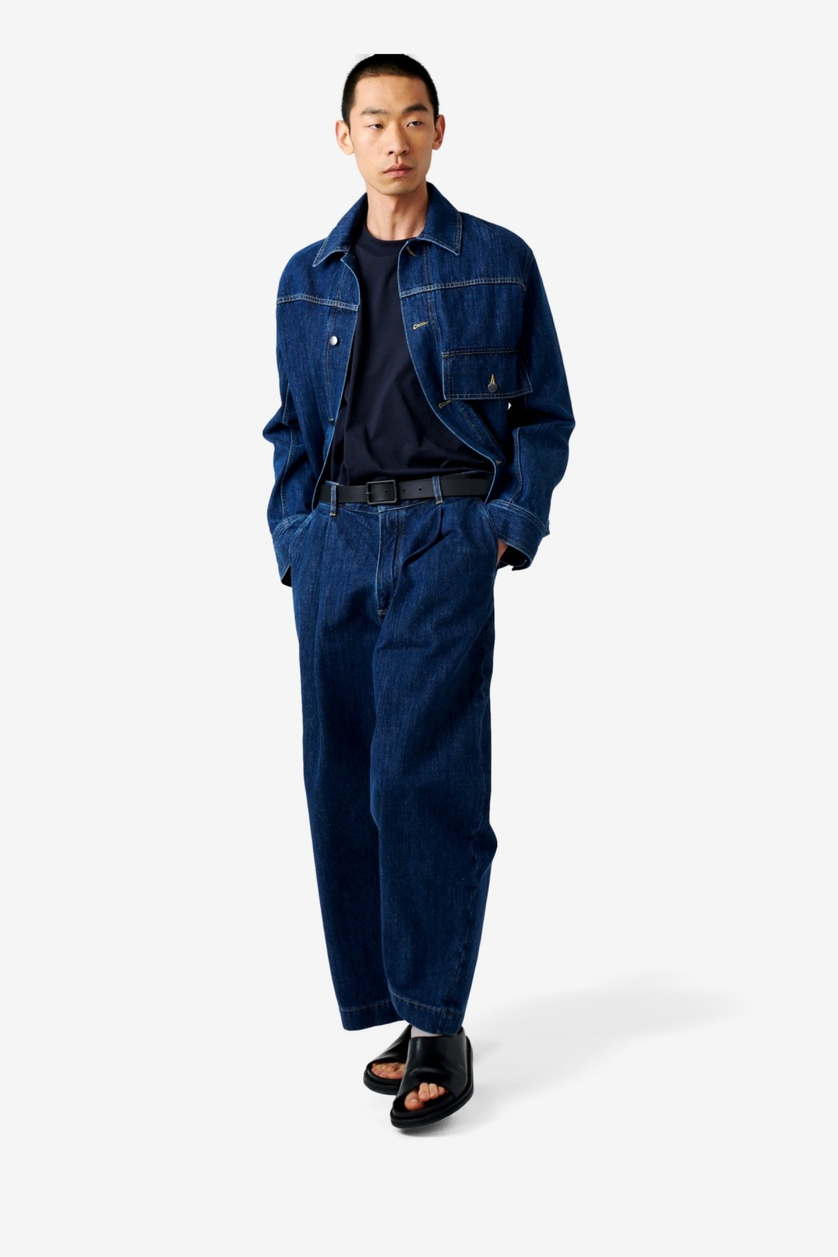 Studio Nicholson Puch in Indigo