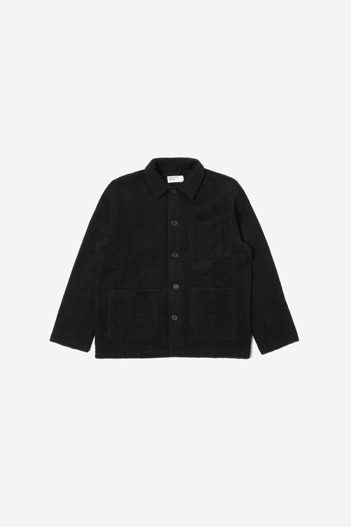 Field Jacket in Black - Universal Works | Afura Store