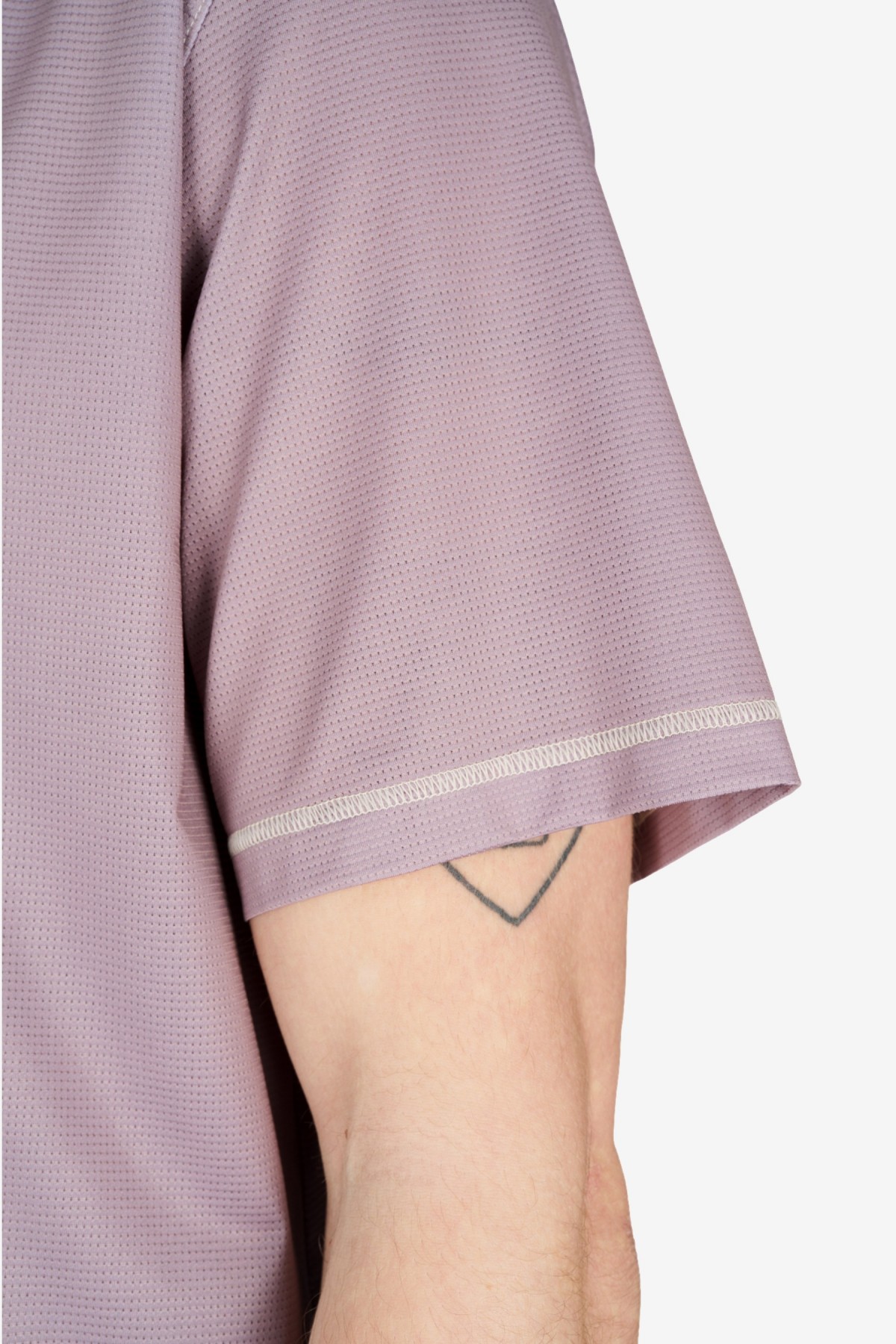 UNNA Wavy Tee in Orchid Night