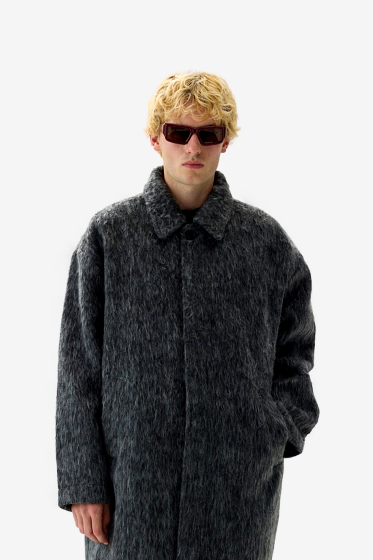 Welter Shelter Joba Carcoat Fuzzy in Grey