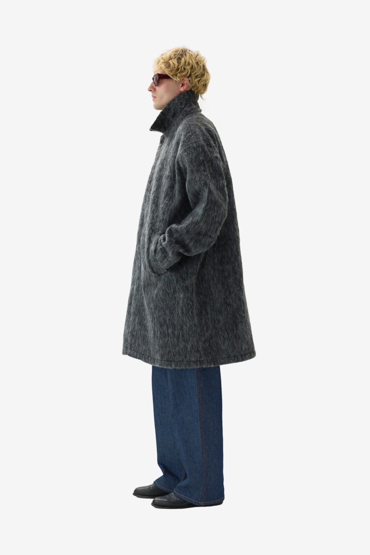 Welter Shelter Joba Carcoat Fuzzy in Grey