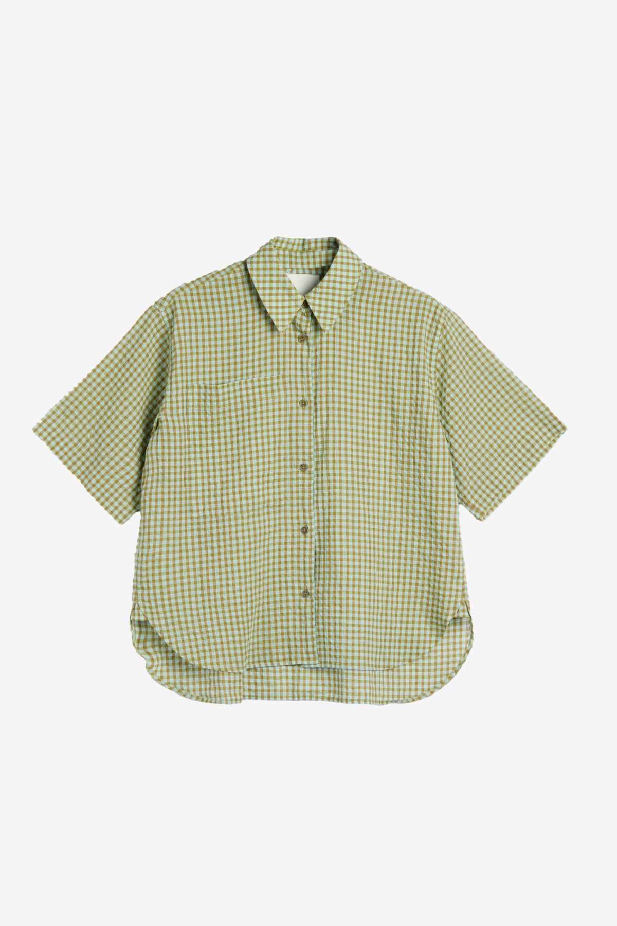 YMC You Must Create Eva Shirt in Green