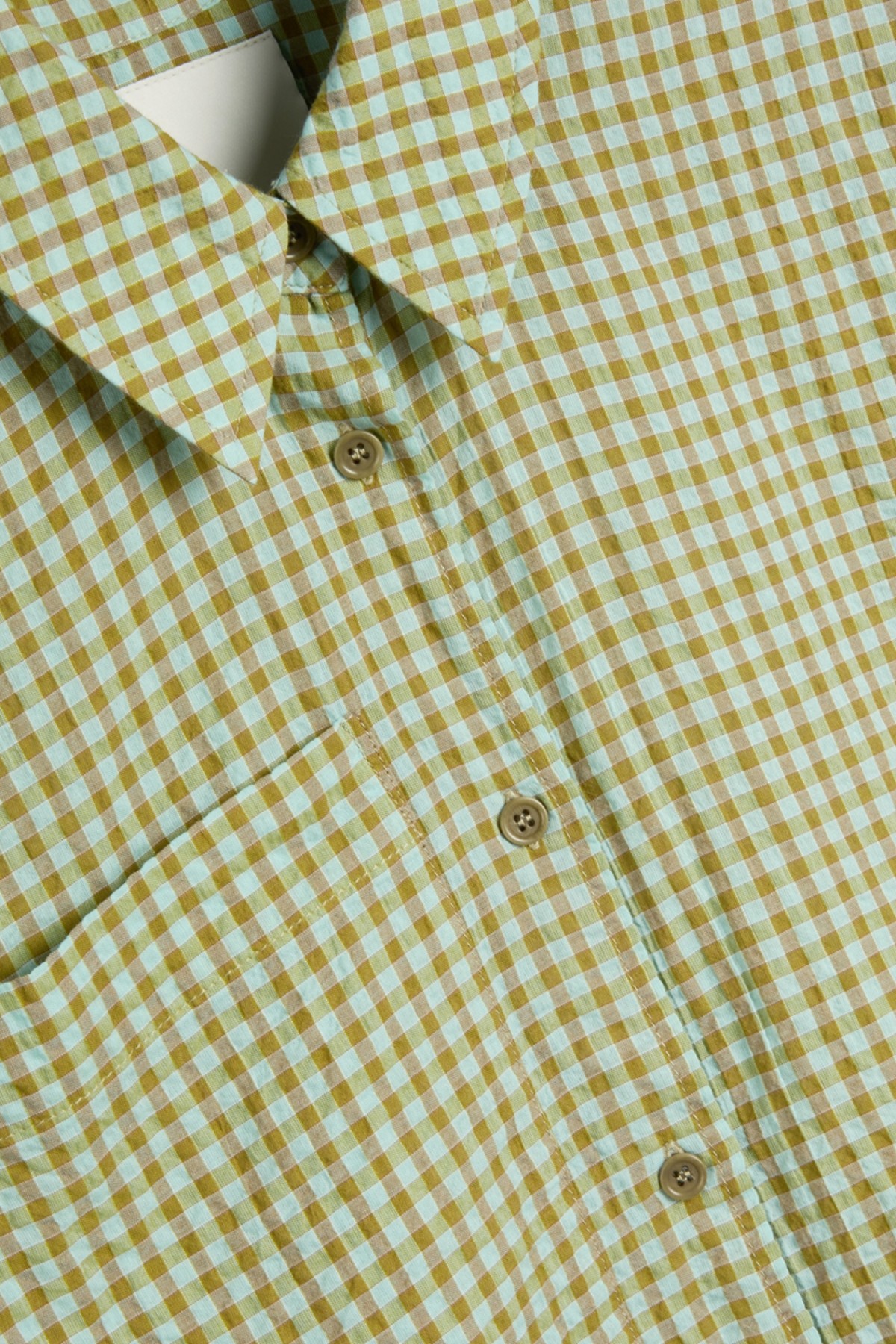 YMC You Must Create Eva Shirt in Green