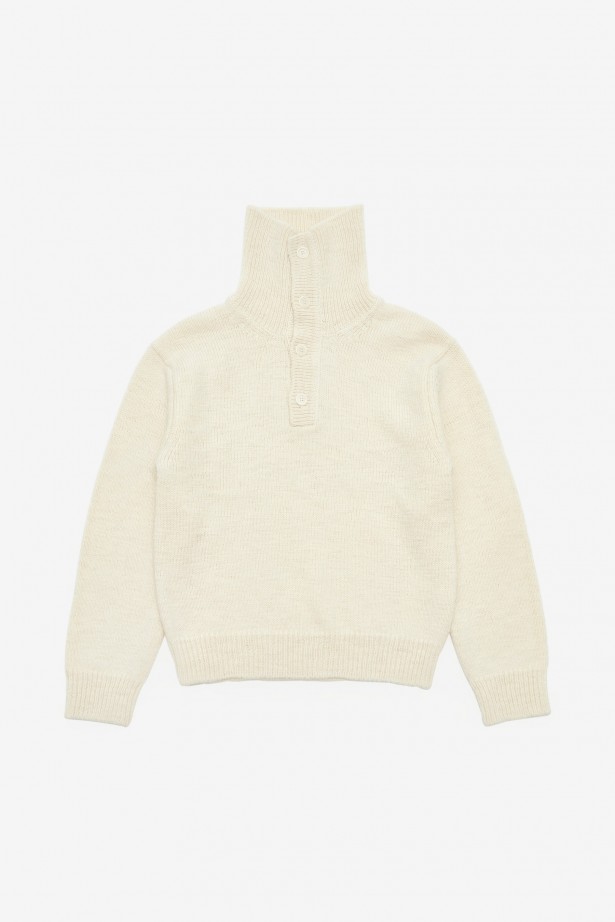 Button Neck Knit