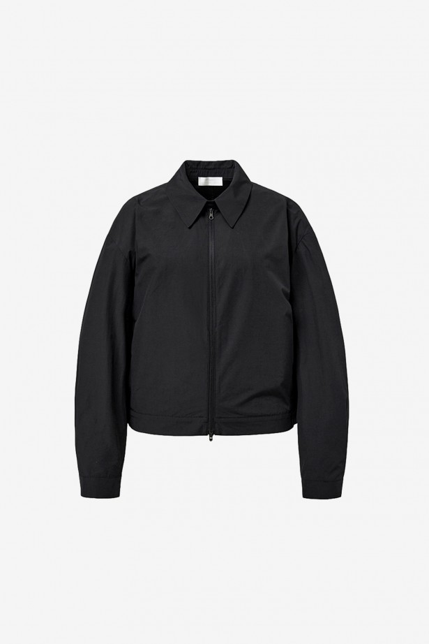 Cropped Zip-Up Jumper