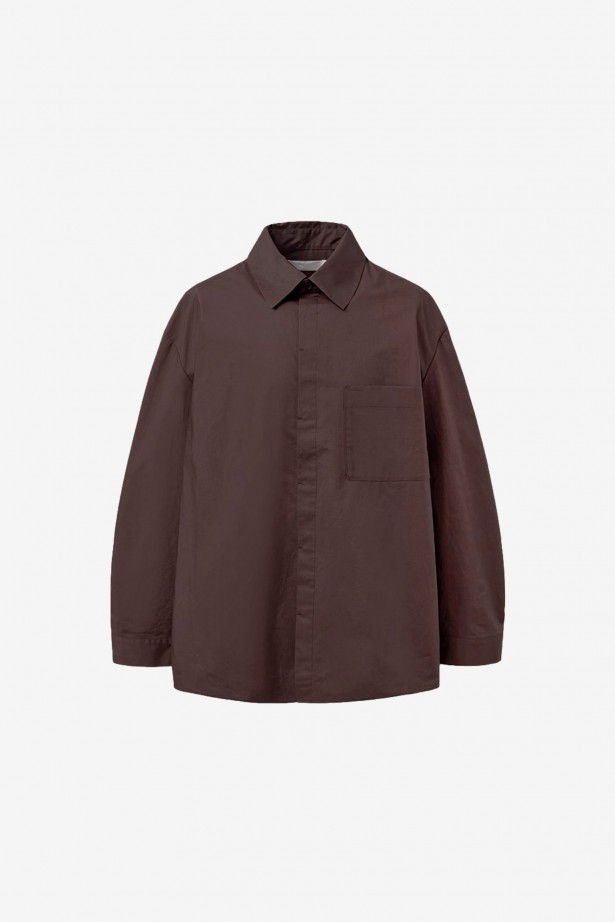 Square Pocket Oversized Shirts