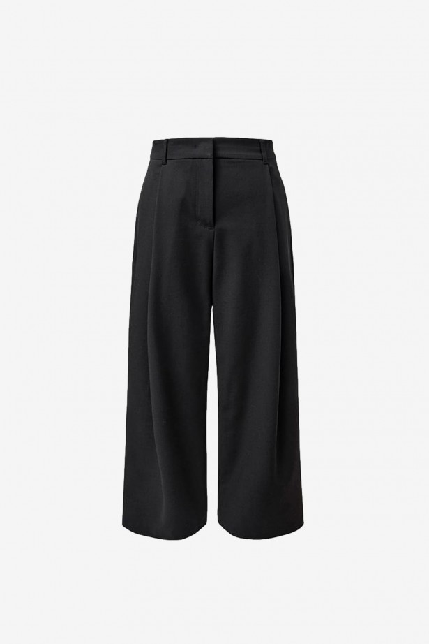 Wide Tuck Pants