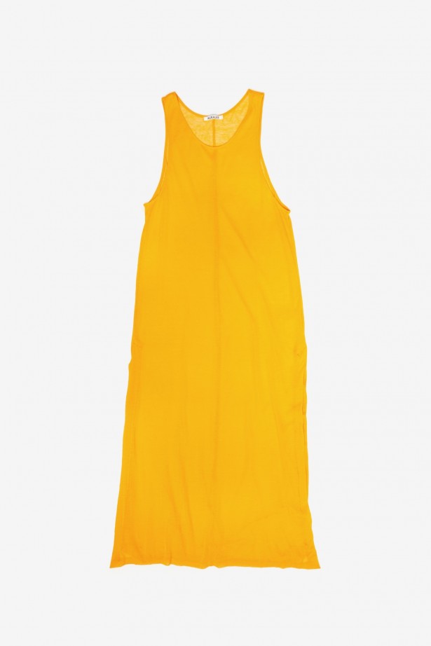 Hard Twist Cotton Gauze Dress