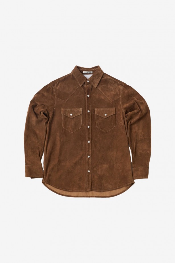 Suede Western Shirt
