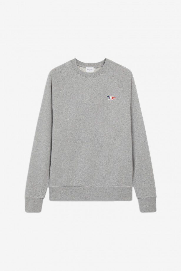 Tricolor Fox Patch Sweater