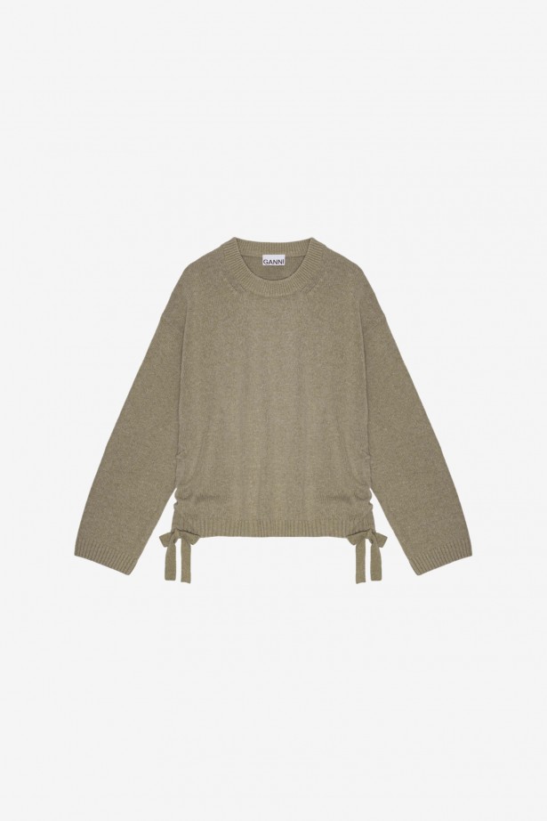 Future Wool Mix Oversized O-neck
