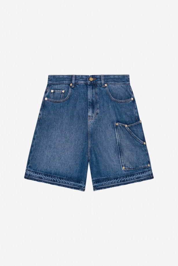 Light Denim Shorts