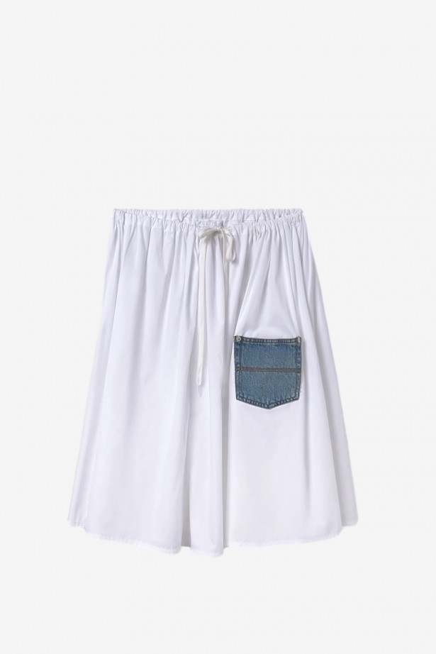 Baggy Midi Skirt