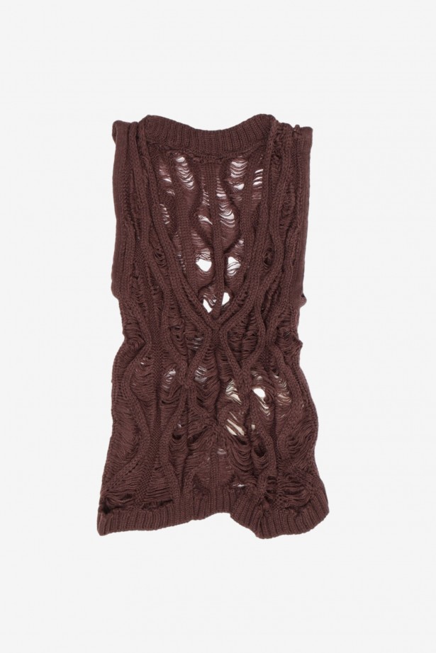 Fudgy V-Neck Vest