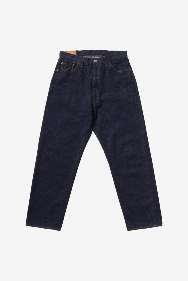 5P Zipper Front Denim Pants