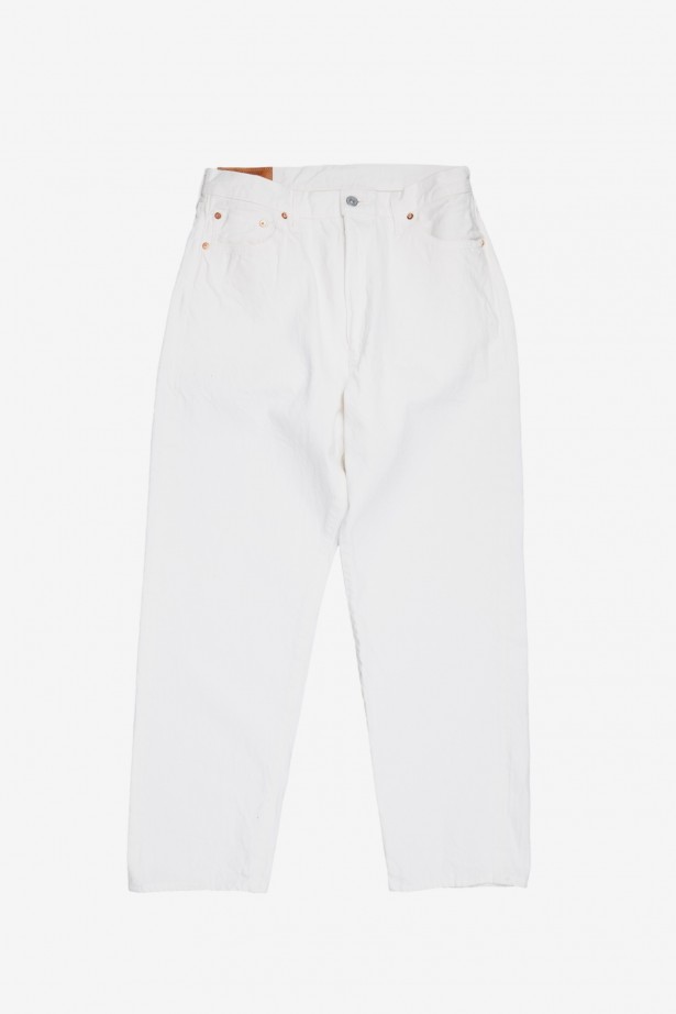 5P Zipper Front Denim Pants