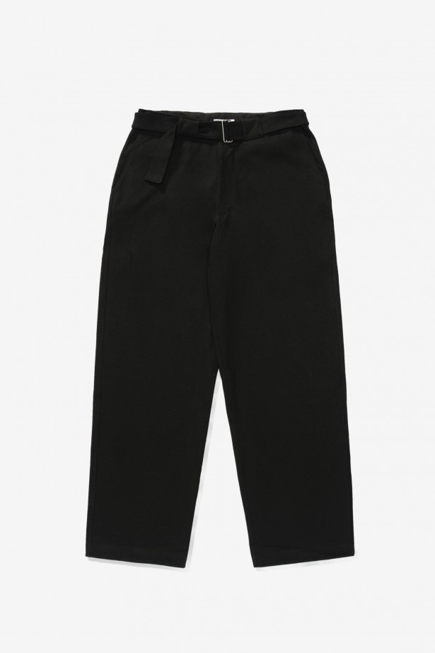 Belted Jersey Trouser
