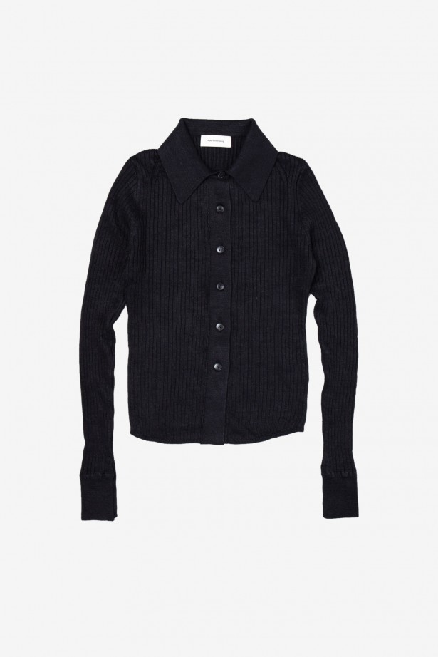 Knitted Rib Shirt