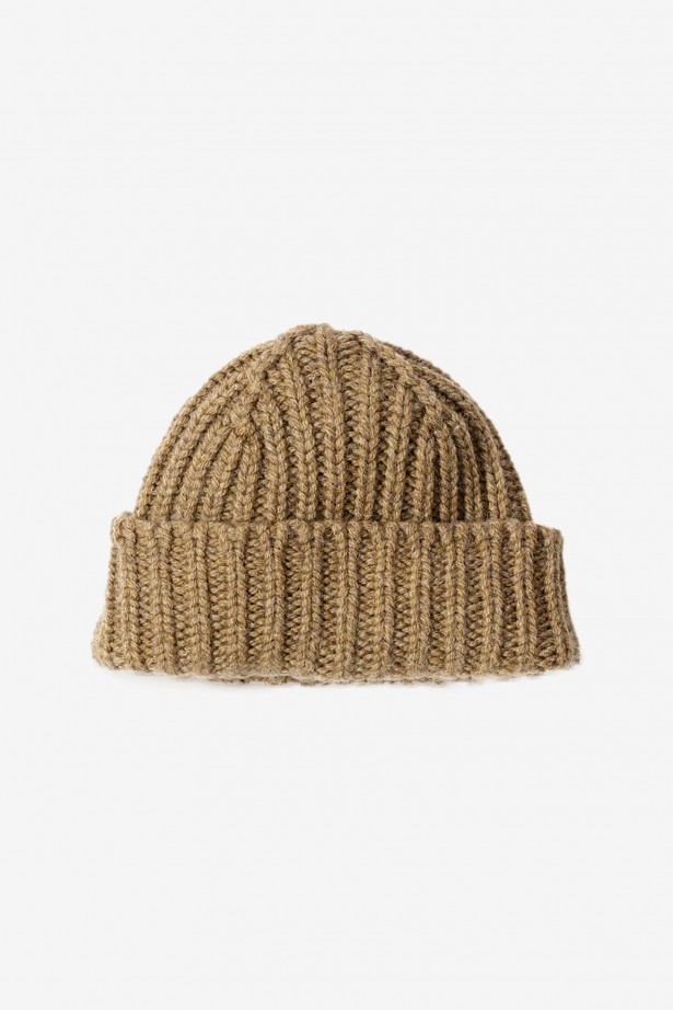 Heavy Rib Hat British Wool