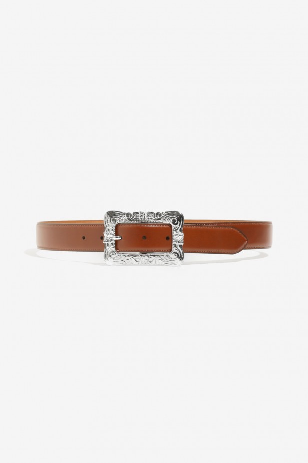Papillon Square Buckle Belt