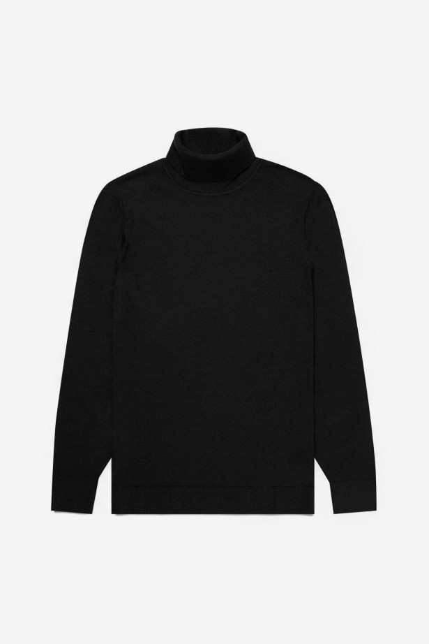 Merino Roll Neck Jumper
