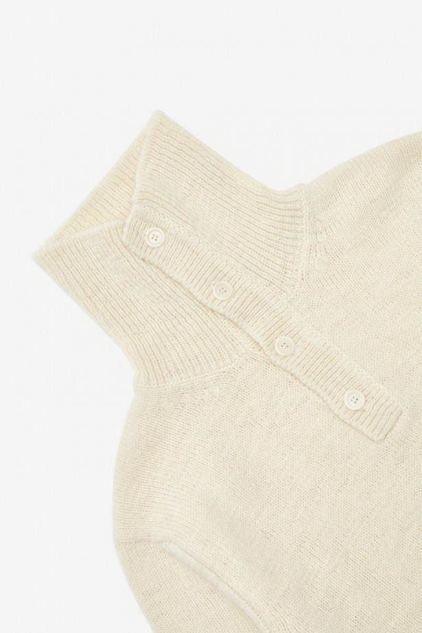 Button Neck Knit